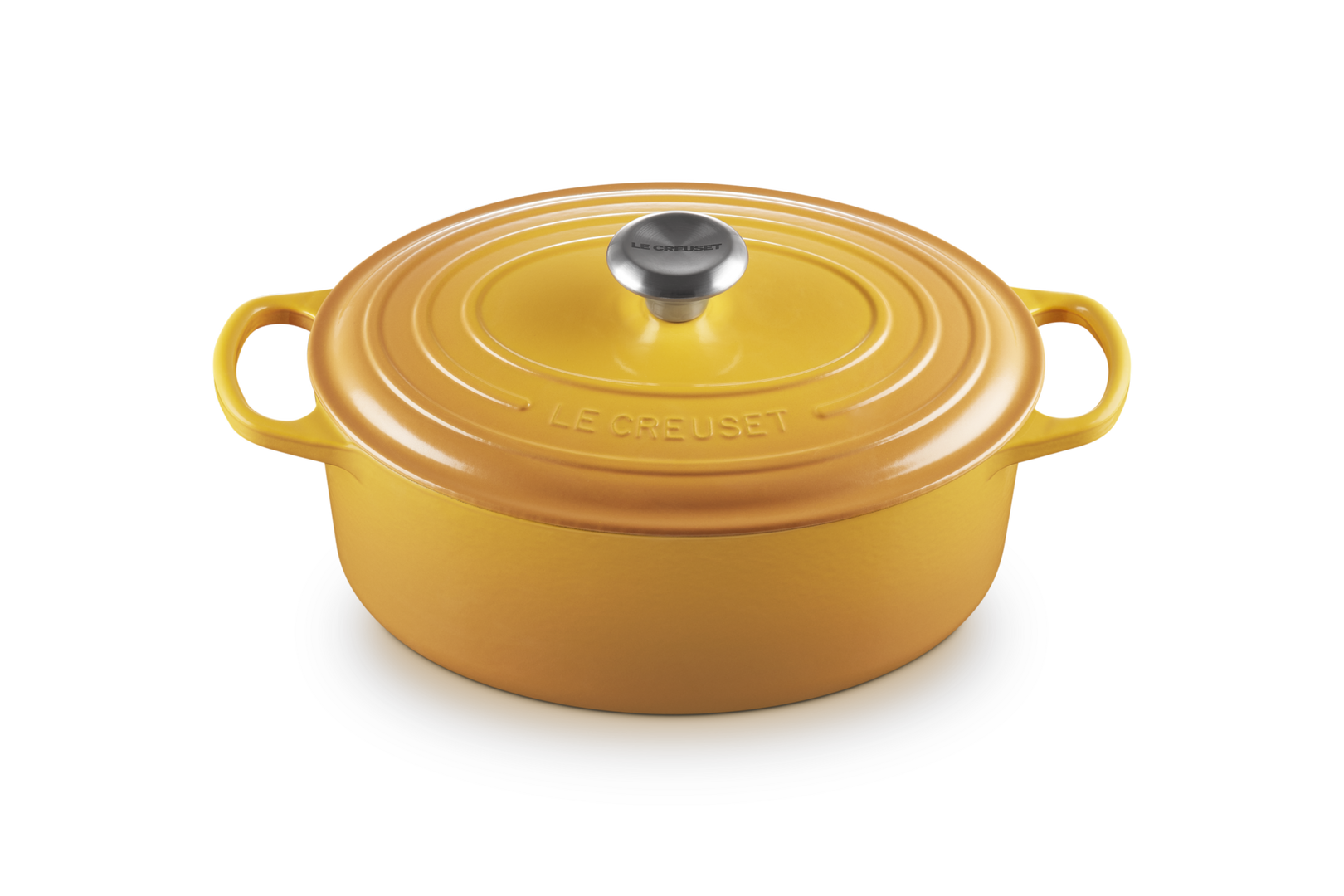 Le Creuset Cocotte ovale Evolution in ghisa vetrificata - 29 cm colore nectar