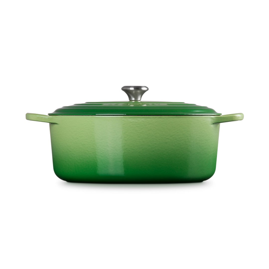 Le Creuset Cocotte ovale Evolution in ghisa 35cm Verde Bamboo