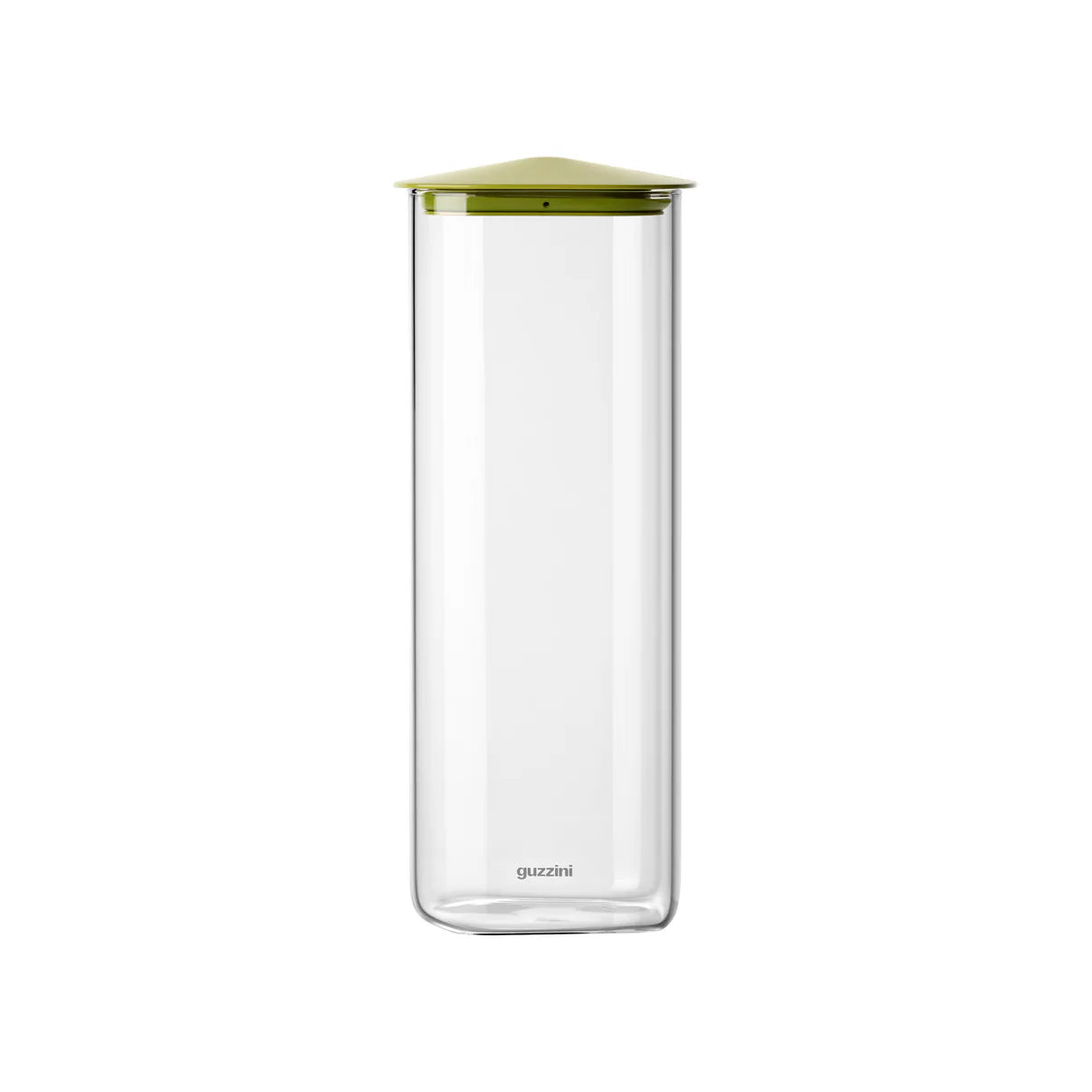 BARATTOLO QUADRATO IN VETRO -XL avocado green