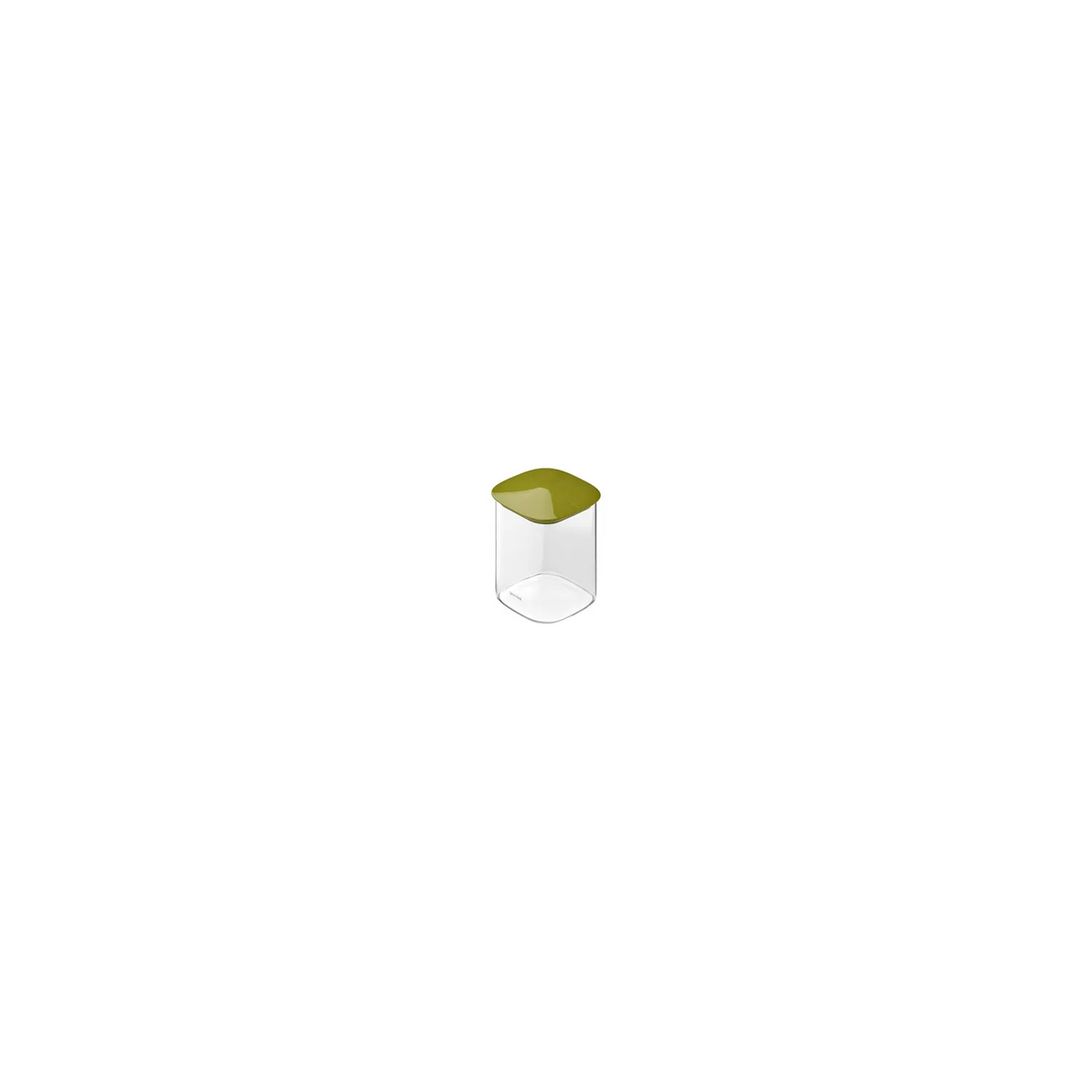 Barattolo Quadrato In Vetro Fresh&Style -M  avocado green
