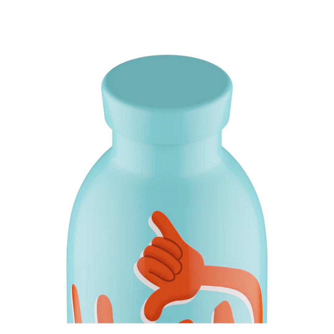 24Bottles Clima Bottle 330 Hey! Blue