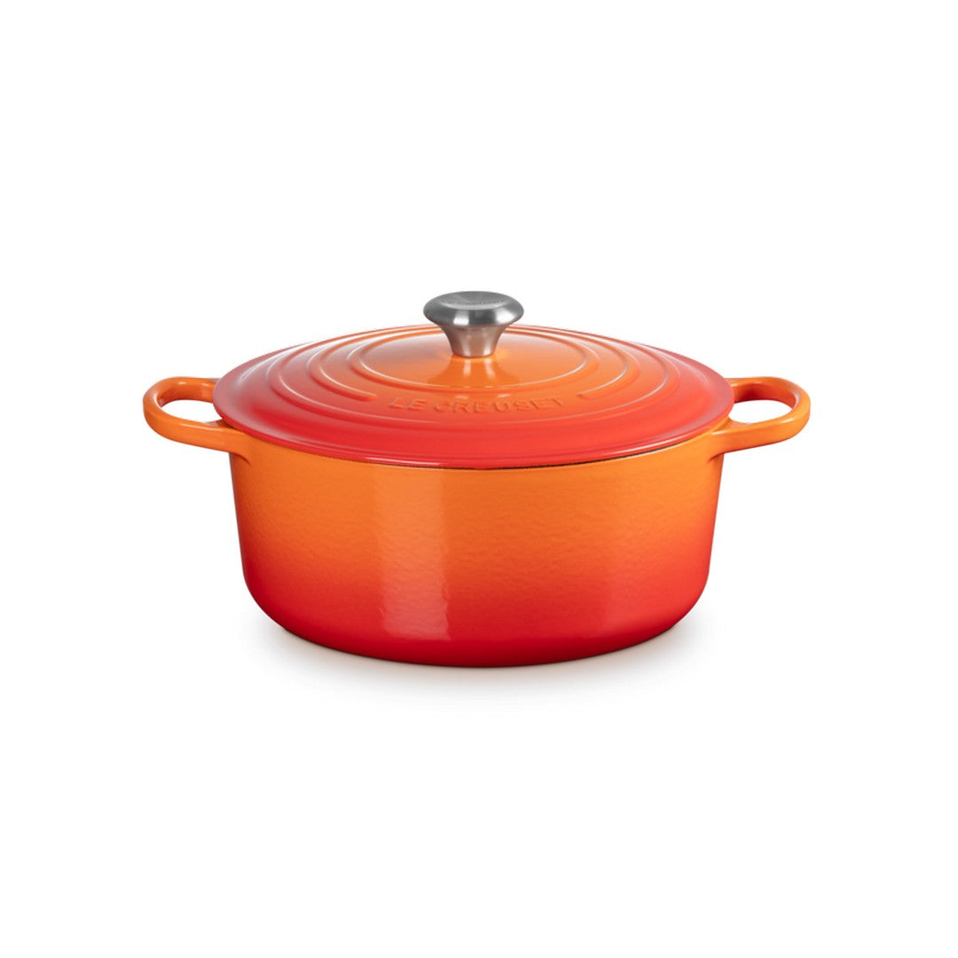 Le Creuset Cocotte rotonda Evolution in ghisa Arancio