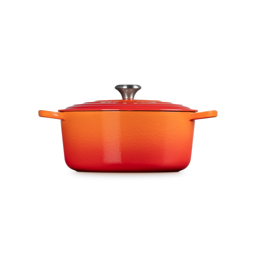 Le Creuset Cocotte rotonda Evolution in ghisa Arancio