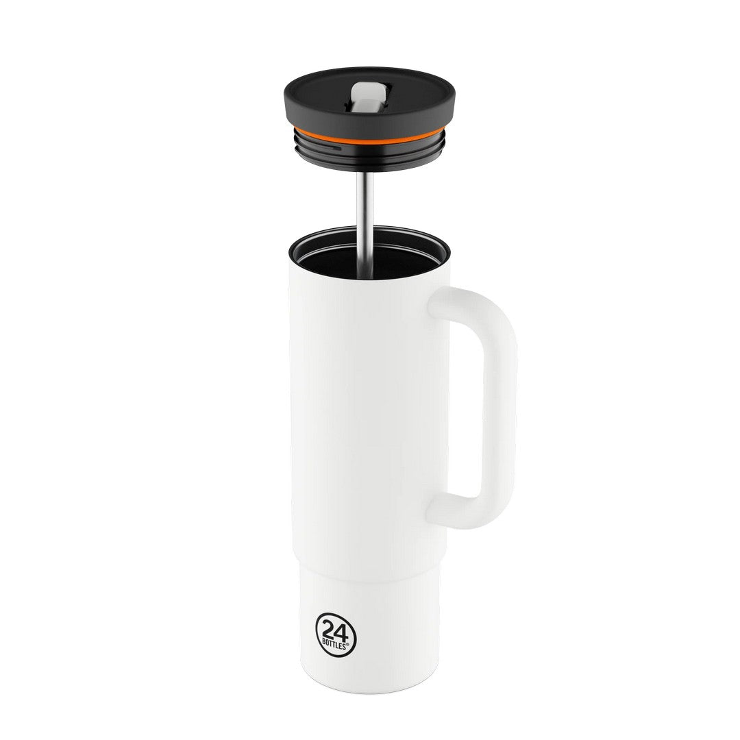 24Bottles Straw Cup 800 Ice White