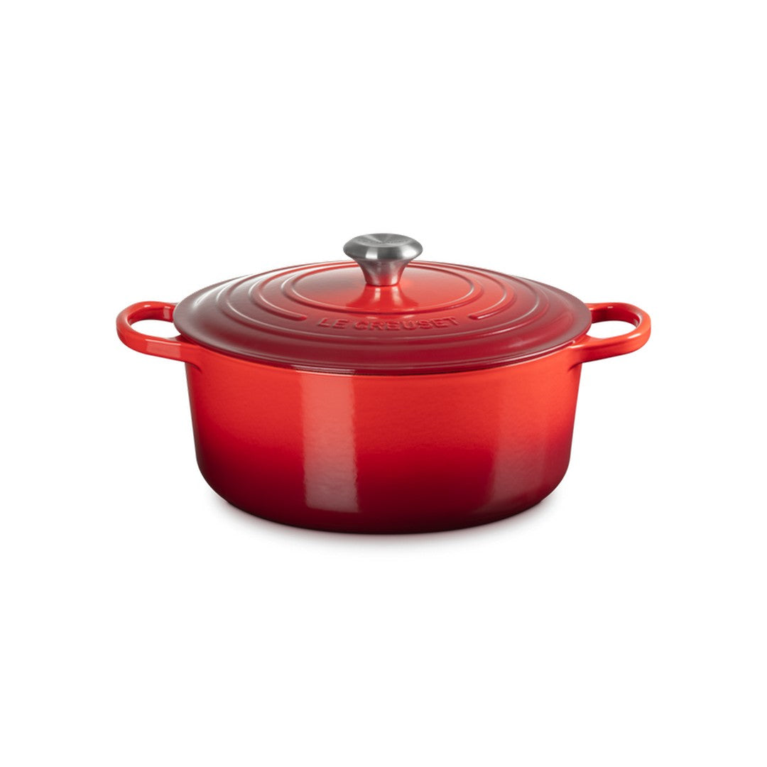 Le Creuset Cocotte rotonda Evolution in ghisa Ciliegia