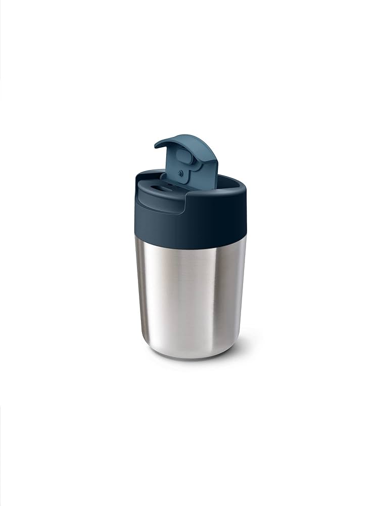 Tazza da viaggio in acciaio inossidabile Sipp™ con coperchio igienico 340 ml