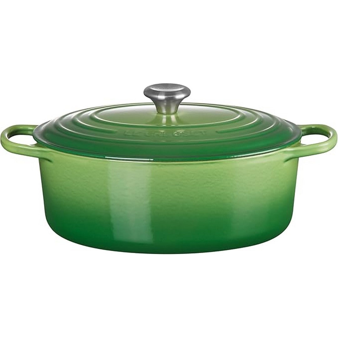 Le Creuset Cocotte ovale Evolution in ghisa 31 Verde Bamboo