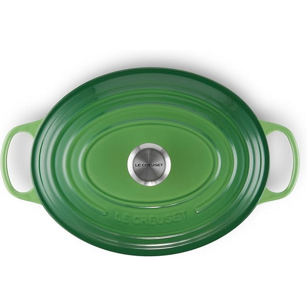 Le Creuset Cocotte ovale Evolution in ghisa 31 Verde Bamboo