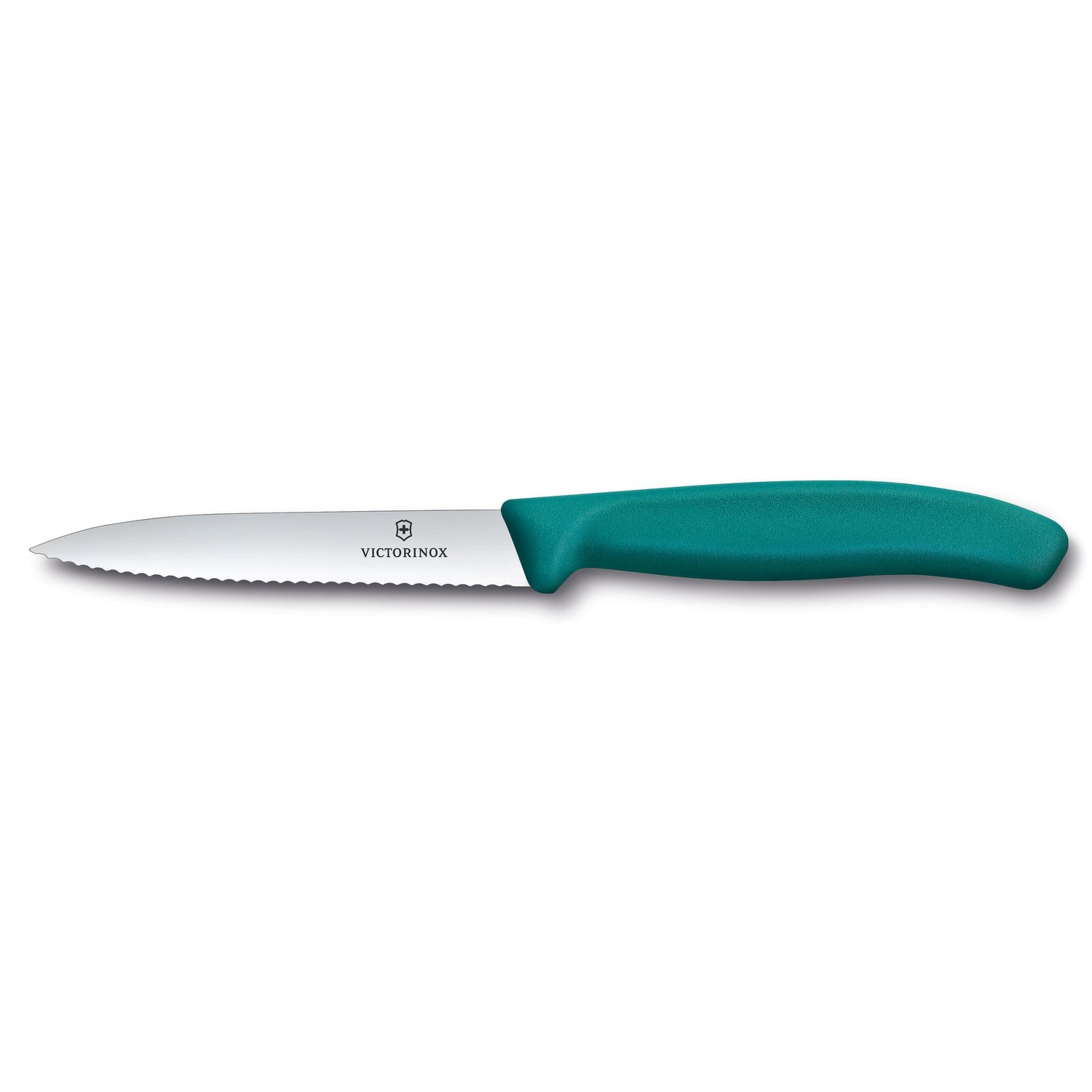 Spelucchino ondulato manico verde - Swiss Classic