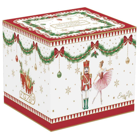 Easy Life - set 2 tazzina da caffè con piattino "MAGIE DE NOEL"